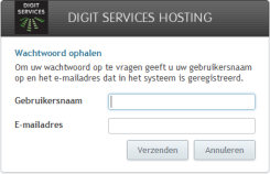 Login vergeten