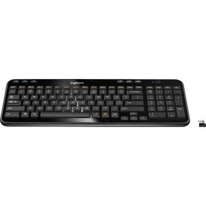 Logitech K360 toetsenbord RF Wireless QWERTY Nederlands Black (Per stuk)