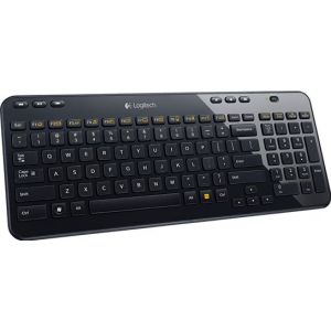 Logitech K360 toetsenbord RF Wireless QWERTY Nederlands Black (Per stuk)