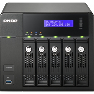 QNAP TS-559 PRO II data-opslag-server (Per stuk)