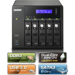 QNAP TS-559 PRO II data-opslag-server (Per stuk)