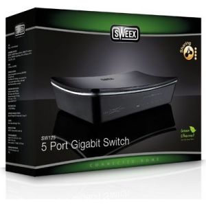 Sweex SW125 netwerk-switch (Per stuk)