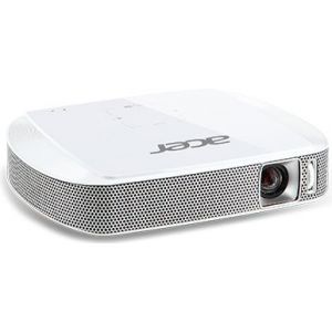 Acer Travel C205 beamer/projector 150 ANSI lumens DLP WVGA (854x480) Draagbare projector Wit (Per stuk)