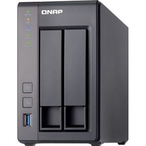 QNAP TS-251+ NAS Toren Ethernet LAN Grijs (Per stuk)