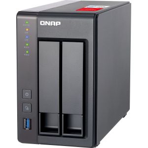 QNAP TS-251+ NAS Toren Ethernet LAN Grijs (Per stuk)