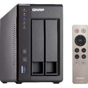QNAP TS-251+ NAS Toren Ethernet LAN Grijs (Per stuk)