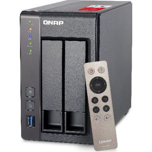 QNAP TS-251+ NAS Toren Ethernet LAN Grijs (Per stuk)