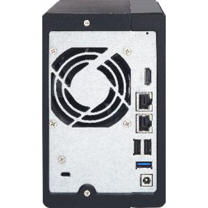 QNAP TS-251+ NAS Toren Ethernet LAN Grijs (Per stuk)