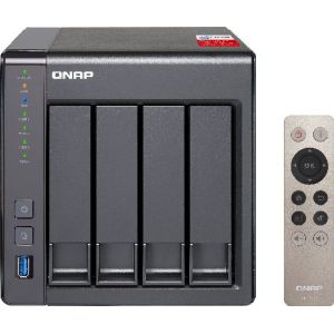 QNAP TS-451+ NAS Toren Ethernet LAN Zwart (Per stuk)