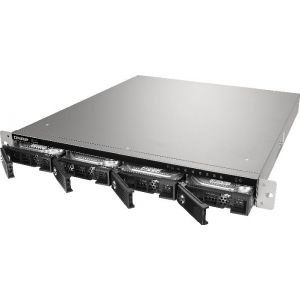 QNAP TS-453U NAS Rack (1U) Ethernet LAN Zwart data-opslag-server (Per stuk)