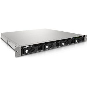 QNAP TS-453U NAS Rack (1U) Ethernet LAN Zwart data-opslag-server (Per stuk)
