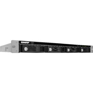 QNAP TS-453U NAS Rack (1U) Ethernet LAN Zwart data-opslag-server (Per stuk)