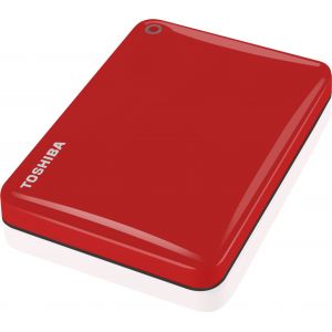 Toshiba Canvio Connect II 500GB 500GB Rood externe harde schijf (Per stuk)