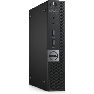 DELL OptiPlex 3040m 2.9GHz G4400T 1.2L  maat pc Zwart Mini PC (Per stuk)