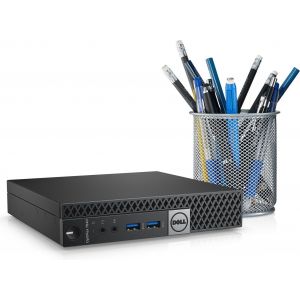 DELL OptiPlex 7040 2.5GHz i5-6500T 1.2L  maat pc Zwart Mini PC (Per stuk)