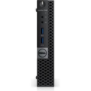DELL OptiPlex 7040 2.5GHz i5-6500T 1.2L  maat pc Zwart Mini PC (Per stuk)