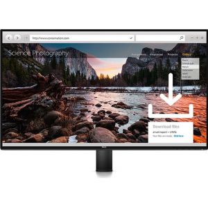 DELL UltraSharp U2717DA 27" Wide Quad HD IPS Zwart computer monitor (Per stuk)