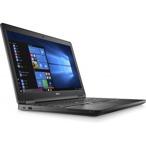 DELL Latitude 5580 2.60GHz i5-7300U 15.6" 1366 x 768Pixels Zwart Notebook (Per stuk)