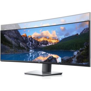 DELL UltraSharp U4919DW 124,5 cm (49") 5120 x 1440 Pixels UltraWide Dual Quad HD LCD Zwart, Zilver (Per stuk)