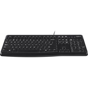 Logitech for Business USB QWERTY US International Zwart (Per stuk (1)) - Services