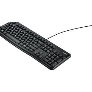 Logitech Keyboard K120 for Business toetsenbord USB QWERTY US International Zwart (Per stuk)