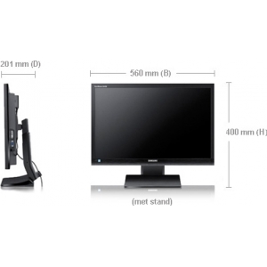 Samsung 24 inch monitor LS24A450BWT (Per stuk)