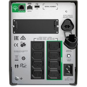APC Smart-UPS SMT1500IC Noodstroomvoeding - 8x C13, USB, SmartConnect, 1500VA (Per stuk)