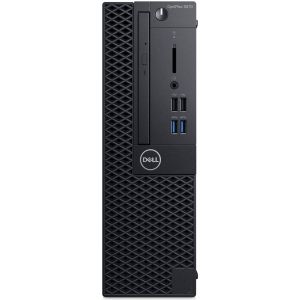 DELL OptiPlex 3070 Intel® 9ste generatie Core™ i3 i3-9100 8 GB DDR4-SDRAM 256 GB SSD Zwart SFF PC (Per stuk)