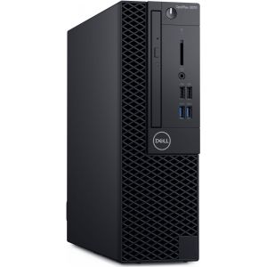 DELL OptiPlex 3070 Intel® 9ste generatie Core™ i3 i3-9100 8 GB DDR4-SDRAM 256 GB SSD Zwart SFF PC (Per stuk)