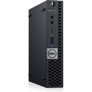 DELL OptiPlex 7060 Intel® 8ste generatie Core™ i5 i5-8500T 8 GB DDR4-SDRAM 256 GB SSD Zwart Mini PC (Per stuk)