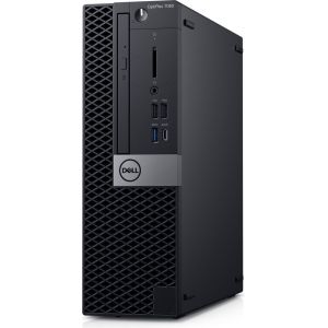 DELL OptiPlex 7060 Intel® 8ste generatie Core™ i7 i7-8700 8 GB DDR4-SDRAM 256 GB SSD Zwart SFF PC (Per stuk)
