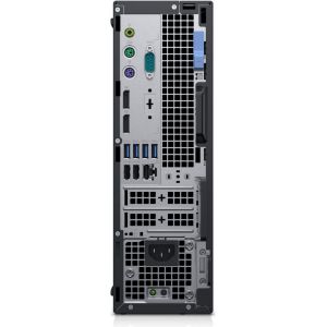 DELL OptiPlex 7060 Intel® 8ste generatie Core™ i7 i7-8700 8 GB DDR4-SDRAM 256 GB SSD Zwart SFF PC (Per stuk)