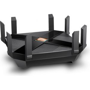 TP-LINK AX6000 draadloze router Dual-band (2.4 GHz / 5 GHz) Gigabit Ethernet Zwart (Per stuk)