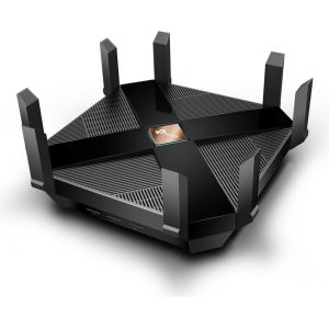 TP-LINK AX6000 draadloze router Dual-band (2.4 GHz / 5 GHz) Gigabit Ethernet Zwart (Per stuk)