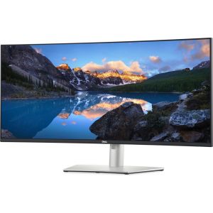 DELL UltraSharp U3821DW 95,2 cm (37.5") 3840 x 1600 Pixels UltraWide Quad HD+ LCD Grijs (Per stuk)