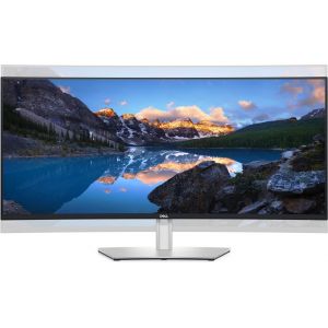 DELL UltraSharp U3821DW 95,2 cm (37.5") 3840 x 1600 Pixels UltraWide Quad HD+ LCD Grijs (Per stuk)