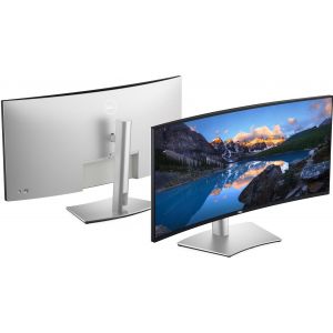 DELL UltraSharp U3821DW 95,2 cm (37.5") 3840 x 1600 Pixels UltraWide Quad HD+ LCD Grijs (Per stuk)