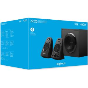 Logitech Z623 luidspreker set 2.1 kanalen 200 W Zwart (Per stuk)