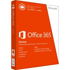 Microsoft Office 365 voor Thuisgebruik Premium (Per stuk)