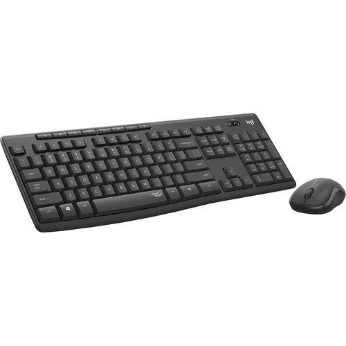  Logitech MK295 Silent draadloos toetsenbord QWERTY (Per stuk)