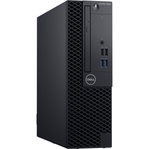 DELL OptiPlex 3060 Intel® 8ste generatie Core™ i3 i3-8100 8 GB DDR4-SDRAM 256 GB SSD Zwart SFF PC (Per stuk)