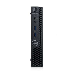 DELL OptiPlex 3060 Intel® 8ste generatie Core™ i3 i3-8100T 4 GB DDR4-SDRAM 500 GB HDD Zwart Mini PC (Per stuk)