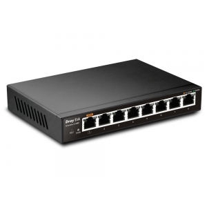 Draytek VigorSwitch G1080 8 Poorts Gigabit switch (Per stuk)