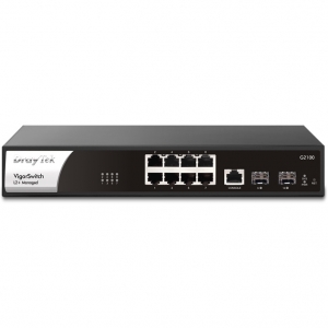 Draytek VigorSwitch G2100 twee Gigabit SFP poorten (Per stuk)