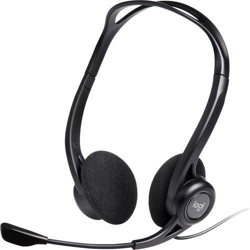 Logitech  960 USB Headset 981-000100 hoofdtelefoon Type-A Zwart (Per stuk)