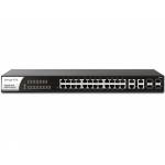 Draytek VigorSwitch P1282 24 Poorts Gigabit switch (Per stuk)