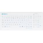 Purekeys medisch keyboard 104 toetsen USB wit (Per stuk)