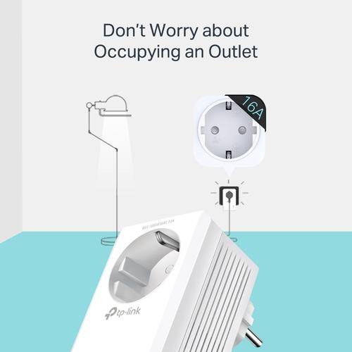 TP-Link TL-WPA7617 KIT PowerLine-netwerkadapter 1200 Mbit/s Ethernet LAN Wifi Wit 2 stuk(s) (Per stuk)