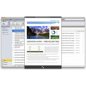 Microsoft Office:Mac 2011 voor Thuisgebruik en Zelfstandigen (Per stuk)