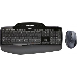 Logitech MK710 toetsenbord RF Wireless QWERTY US International Zwart (Per stuk)